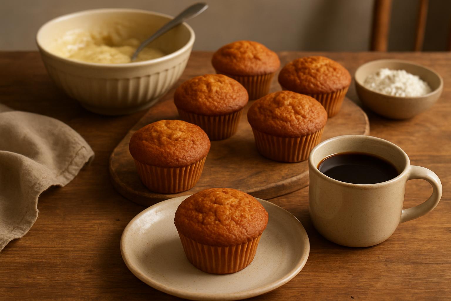 Dlaczego muffinki są suche następnego dnia?